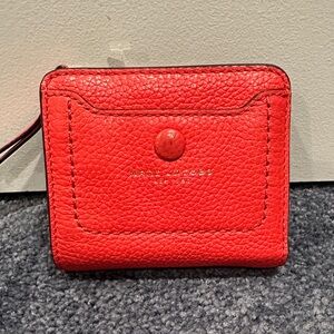 Marc Jacobs Red Leather Wallet